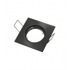 ЛУНА ЗА ВГРАЖДАНЕ КВАДРАТНА METALLICA S GU10 80x80mm ЧЕРЕН ЦВЯТ  2012940 VITO