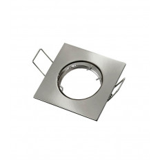 ЛУНА ЗА ВГРАЖДАНЕ КВАДРАТНА METALLICA S GU10 80x80mm NICKEL MAT  2012950 VITO