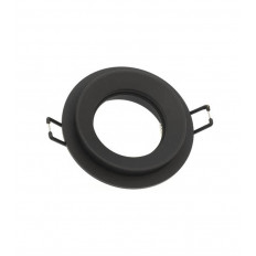 ЛУНА ЗА ВГРАЖДАНЕ КРЪГЛА  OLA E11  GU10 Φ90x33mm ЧЕРЕН ЦВЯТ 2012580 VITO