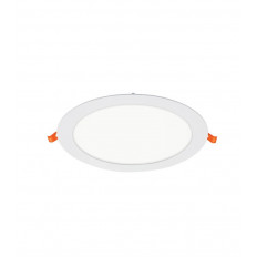 LED КРЪГЪЛ ТЪНЪК ПАНЕЛ ЗА ВГРАЖДАНЕ LENA-RX Φ220x20mm 18W 1800Lm 6000K (СТУДЕНА СВЕТЛИНА) БЯЛ ЦВЯТ 2023990 VITO, МОНТАЖЕН ОТВ
