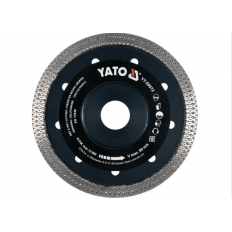 Диамантен диск за рязане и шлайфане на плочки YATO,  125 x 22.23 x 10 мм