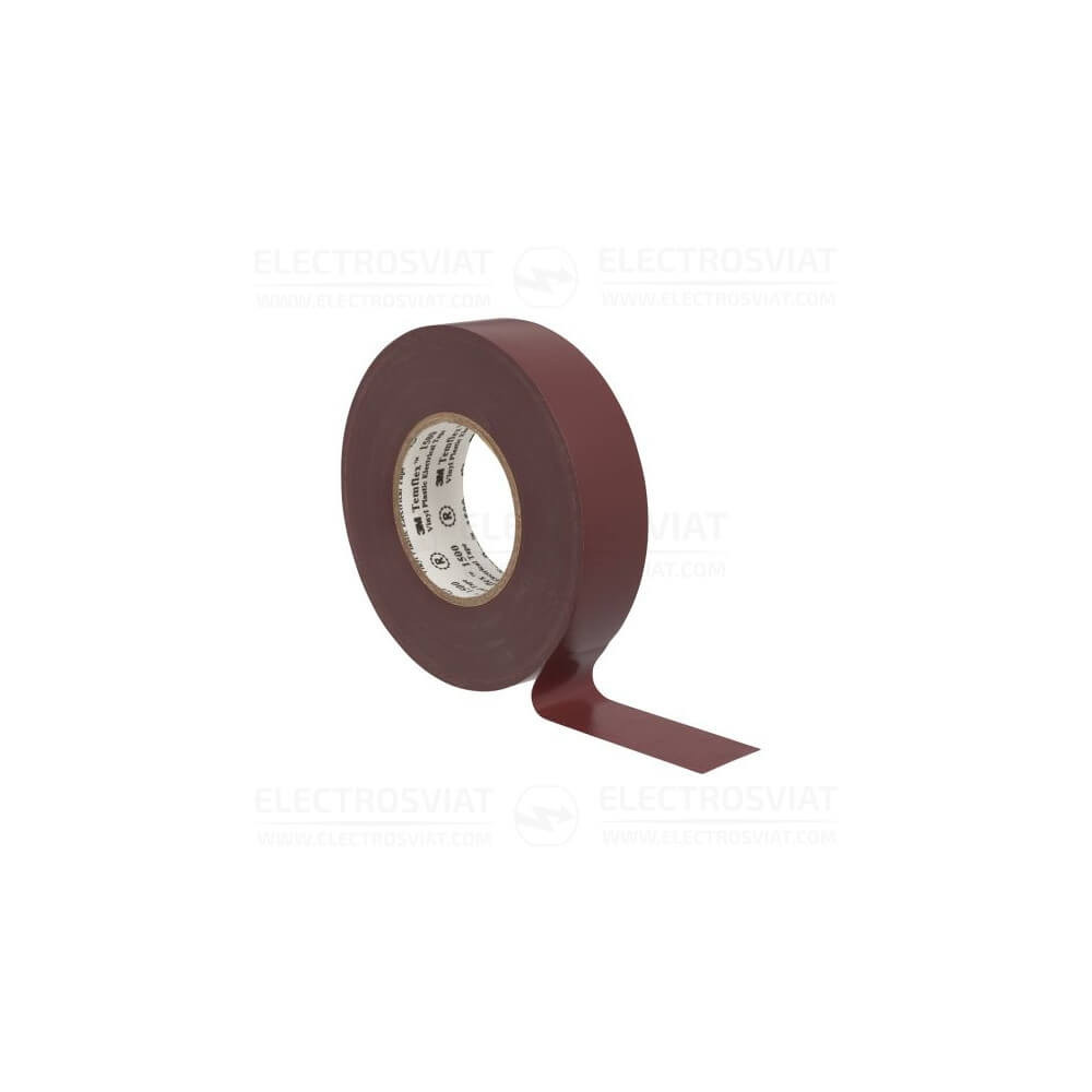 ИЗОЛИРБАНД, 3М TEMFLEX, 20М/19ММ, КАФЯВ ИЗОЛИРБАНД, 3М TEMFLEX, 20М/19ММ, КАФЯВ