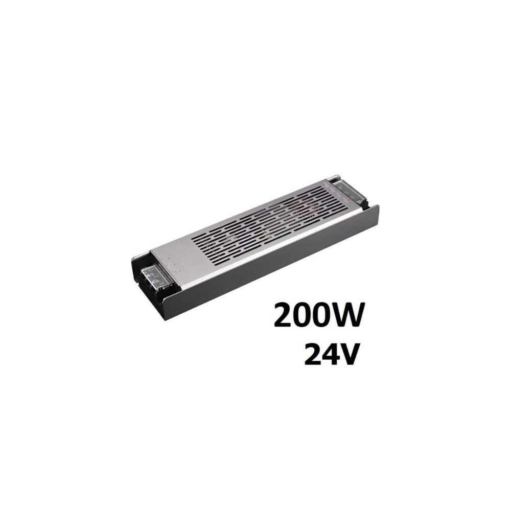 УНИВЕРСАЛНО ЗАХРАНВАНЕ ЗА LED ЛЕНТА, ВИСОКОЕФЕКТИВНО, СЛИМ 200W, 24V DC УНИВЕРСАЛНО ЗАХРАНВАНЕ ЗА LED ЛЕНТА, ВИСОКОЕФЕКТИВНО, СЛИМ 200W, 24V DC