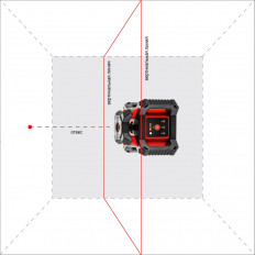 Ротационен лазерен нивелир ADA ROTARY 400HV Servo, 400 м
