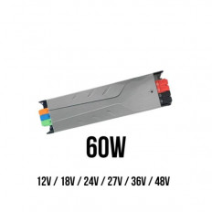 ЗАХРАНВАЩ ТРАНСФОРМАТОР С ИЗБИРАЕМ ИЗХОДЕН ВОЛТАЖ - 12V ДО 48V DC, 60W