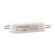 LED ЗАХРАНВАНЕ MEANWELL LPV 35W, 24V DC, IP67