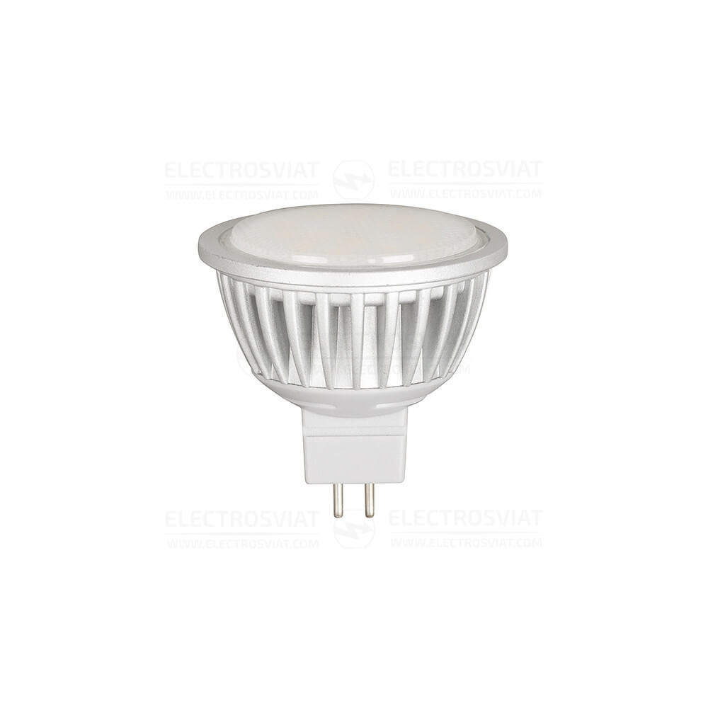 LED ЛУНИЧКА ДИМИРАЩА 6W, MR16, 2700K, 12 VDC, ТОПЛА СВЕТЛИНА, SMD2835 /2/