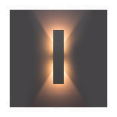 LED ТЯЛО ЗА СТЕНА С ИНДИРЕКТНА СВЕТЛИНА, 2X3W, 2700K, ТОПЛО БЯЛО