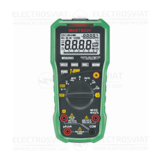 ДИГИТАЛЕН, LCD (6600), TRMS, USB, VDC, VAC, ADC, AAC, OHM, F, HZ, MS8250D