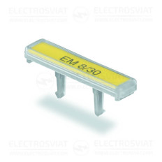 НОСАЧ НА МАРКИРОВКА ЗА ОГРАНИЧИТЕЛ, РАЗМЕР 32.4 X 7.2 MM, ПРОЗРАЧЕН, EM 8/30 /50 БР. В ПАК./