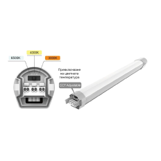 LED SLIM ИНДУСТРИАЛНО ОСВ. ТЯЛО PC 1,20М 36W 3000K-4000K-6500K 220V-240V AC, 4500LM, IP65