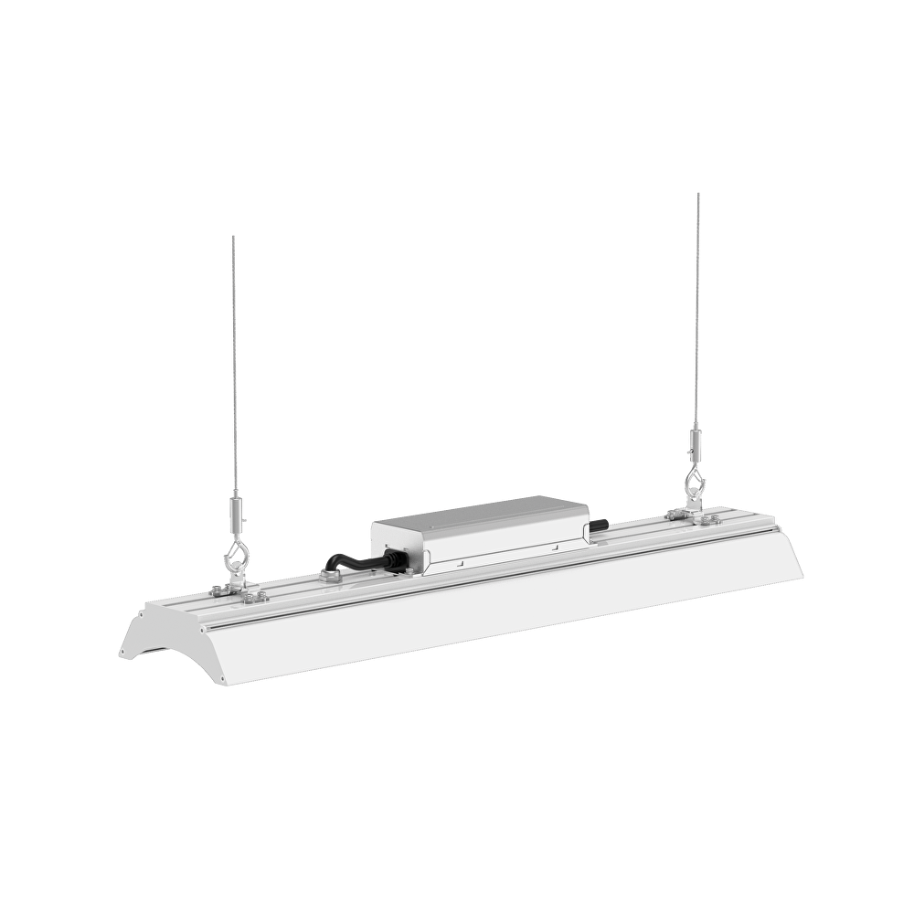 LED ЛИНЕЙНО ИНДУСТРИАЛНО ОСВЕТИТЕЛНО ТЯЛО 100W, 5000K, 100V-277V AC, IP65, ДИФУЗЕР 90