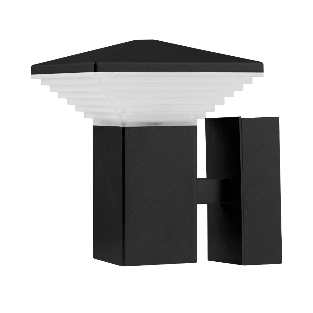 LED ФАСАДНО ОСВЕТИТЕЛНО ТЯЛО 6W, 2700K, IP65, КУБ, ГРАФИТ