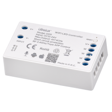 SMART 2.4G RF WIFI ДИМЕР ЗА ЕДНОЦВЕТНА LED ЛЕНТА 4X4A, 192W (12V), 12-24V DC