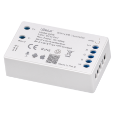 SMART 2.4G RF WIFI КОНТРОЛЕР ЗА RGBW LED ЛЕНТА 16A, 192W (12VDC), 12-24VDC