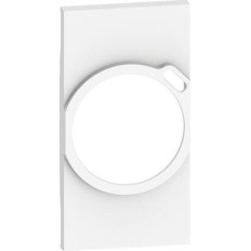 ЛИЦЕВ ПАНЕЛ ЗА КОНТАКТ ШУКО С USB ТИП C, 2 МОДУЛА, БЯЛ, СЕРИЯ LIVING NOW