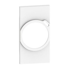 ЛИЦЕВ ПАНЕЛ ЗА КОНТАКТ ШУКО С USB ТИП C, 2 МОДУЛА, БЯЛ, СЕРИЯ LIVING NOW