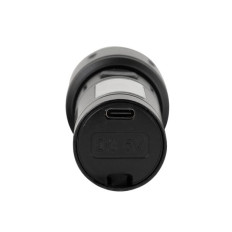 LED ФЕНЕР СЪС ЗУУМ И СТРАНИЧНО СВЕТЕНЕ 8W/8W, 6500K/5500K, 5V DC, IP44