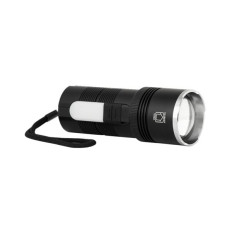 LED ФЕНЕР СЪС ЗУУМ, СТРАНИЧНО СВЕТЕНЕ И POWER BANK ФУНКЦИЯ 10W/3W, 6500K/5500K, 5V DC, IP44