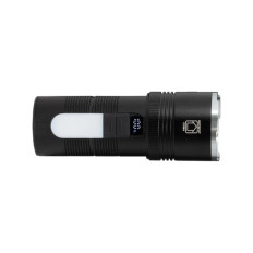LED ФЕНЕР СЪС ЗУУМ, СТРАНИЧНО СВЕТЕНЕ И POWER BANK ФУНКЦИЯ 10W/3W, 6500K/5500K, 5V DC, IP44