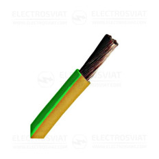 ПРОВОДНИК ИЗОЛИРАН 450/750V, H07VK, 1MM2, ЖЪЛТО-ЗЕЛЕН