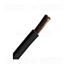ПРОВОДНИК ИЗОЛИРАН 450/750V, H07VK, 1ММ2, ЧЕРЕН