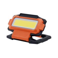 ПОРТАТИВНА LED РАБОТНА ЛАМПА С МАГНИТНА ОСНОВА, КАРАБИНЕР И СТОЙКА 10W, 7000K, 5V DC, IP54