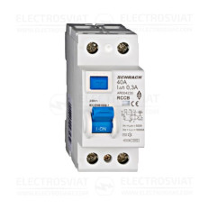 ДЕФЕКТНО ТОКОВА ЗАЩИТА AMPARO 10KA, 40A, 2P, 300MA, ТИП AC