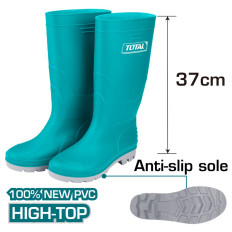 Ботуши TOTAL, високи, зелени