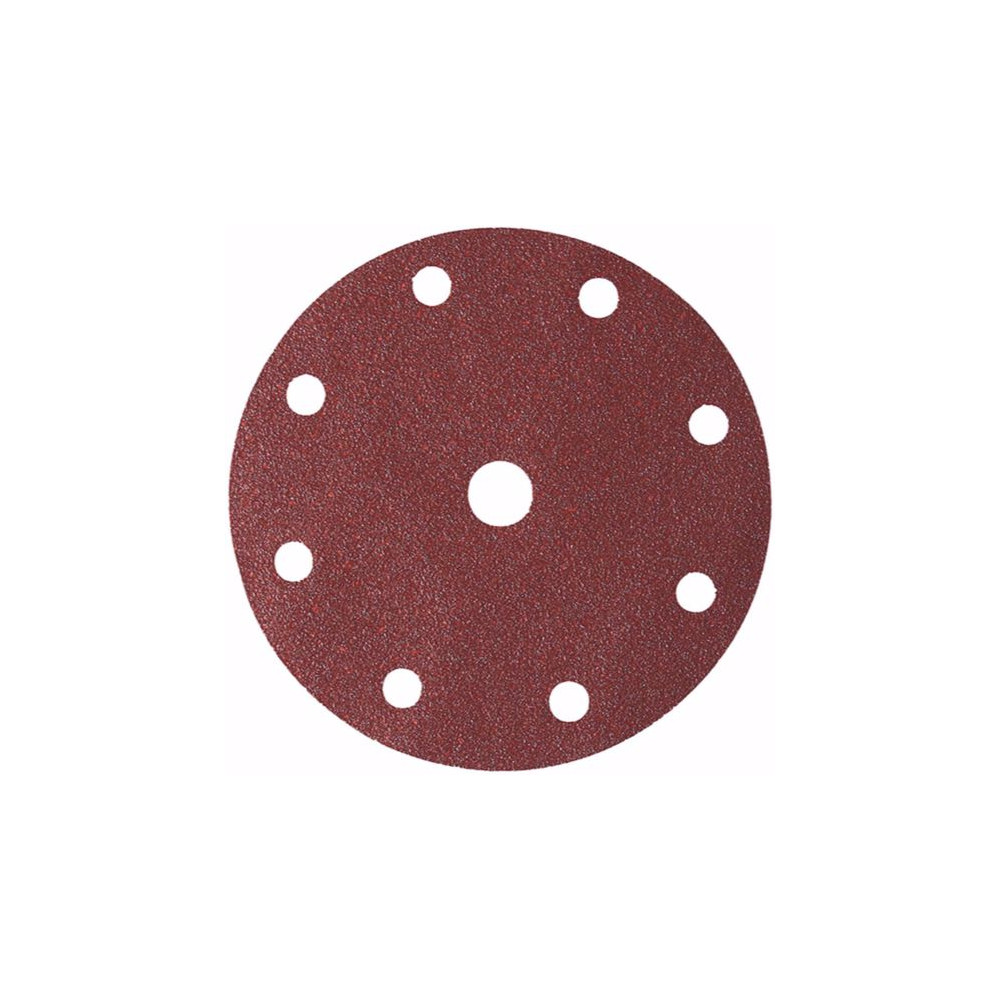 Фибър диск FORUM, велкро, 9 отвора