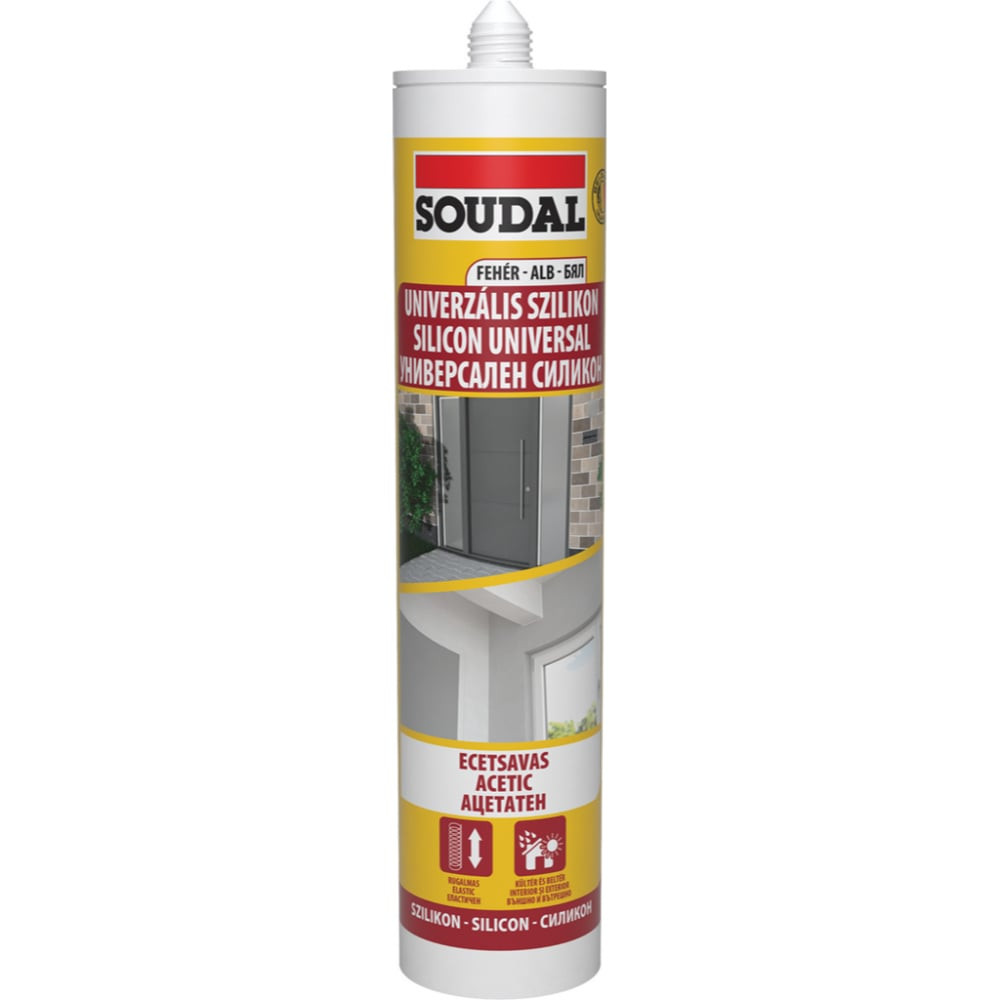 Универсален силикон SOUDAL, 280 ml