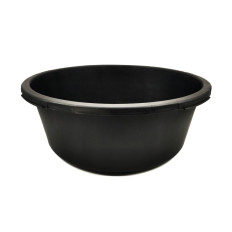 Кръгло корито за смесване, черно