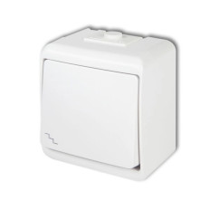 ДЕВИАТОРЕН КЛЮЧ, KARLIK JUNIOR, IP54, БЯЛ