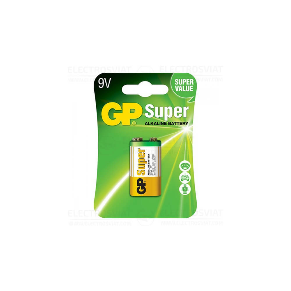 БАТЕРИЯ-GP-SUPERALKALINE-9V
