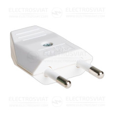 ЩЕПСЕЛ ПЛОСЪК SOLERA 10A 2P БЯЛ