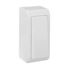 ДЕВИАТОРЕН КЛЮЧ, 1 МОДУЛ, SOLERA, СЕРИЯ MURAL, БЯЛ