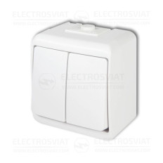 СЕРИЕН КЛЮЧ, KARLIK JUNIOR, IP65, БЯЛ