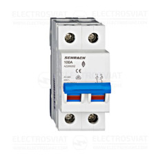 ТОВАРОВ РАЗЕДИНИТЕЛ AMPARO 100A, 2P