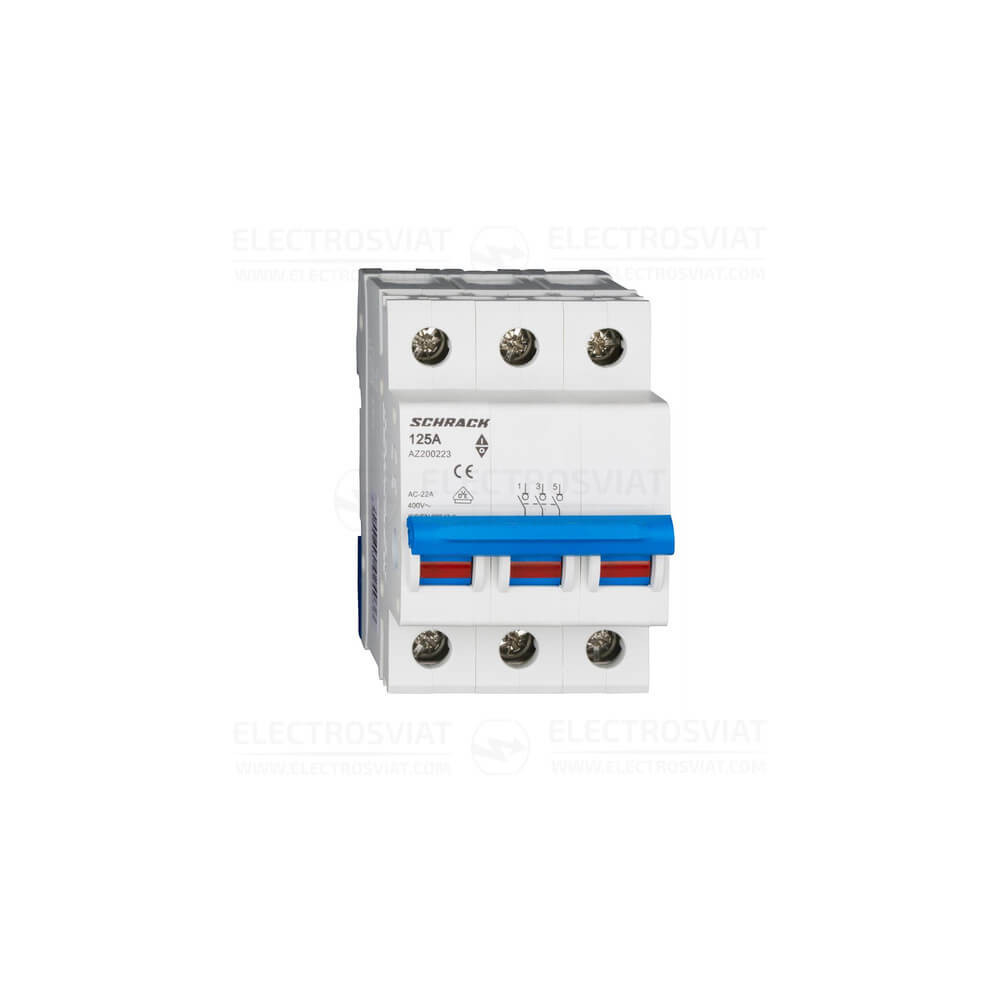 ТОВАРОВ РАЗЕДИНИТЕЛ AMPARO 125A, 3P