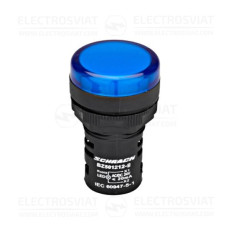 КОМПАКТЕН LED ИНДИКАТОР AMPARO СИН 24VAC/DC