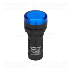 КОМПАКТЕН LED ИНДИКАТОР AMPARO СИН 230V AC/DC