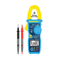 ИНТЕЛИГЕНТНА ТОКОВА КЛЕЩА 600A AC/DC С АВТОМАТИЧЕН ИЗБОР НА ФУНКЦИЯ, ФАЗОВ ТЕСТЕР И БЕЗКОНТАКТЕН ТЕСТЕР ЗА НАПРЕЖЕНИЕ