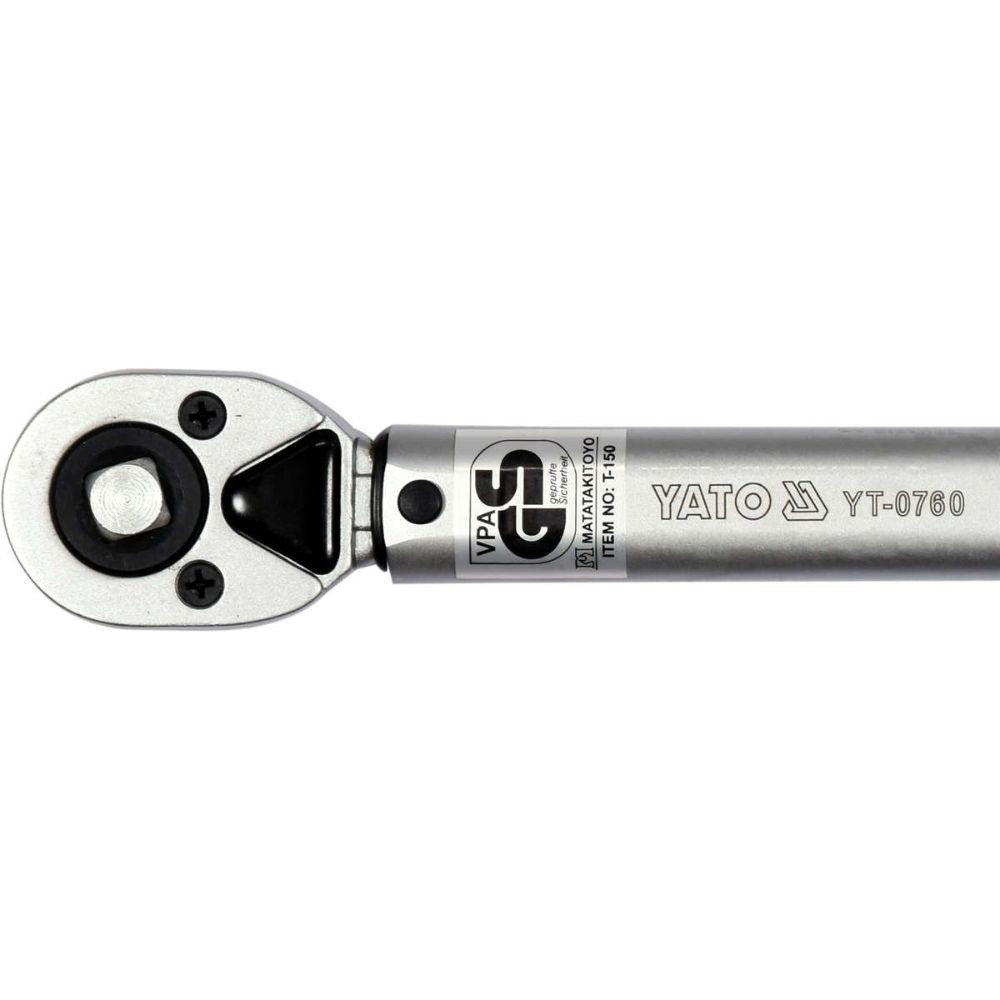 Ключ динамометричен YATO, 1/2", 42 - 210 Nm, 465 мм Ключ динамометричен YATO, 1/2", 42 - 210 Nm, 465 мм