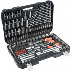 Комплект инструменти YATO, 1/4", 3/8", 1/2”, 216 части
