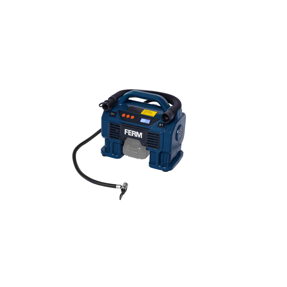РАЗПРОДАЖБА ! Акумулаторен компресор за въздух FERM CRM1054, 20 V, без батерия