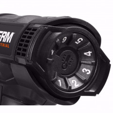 РАЗПРОДАЖБА ! Пистолет за горещ въздух FERM HAM1017P, PROFI, 2000 W