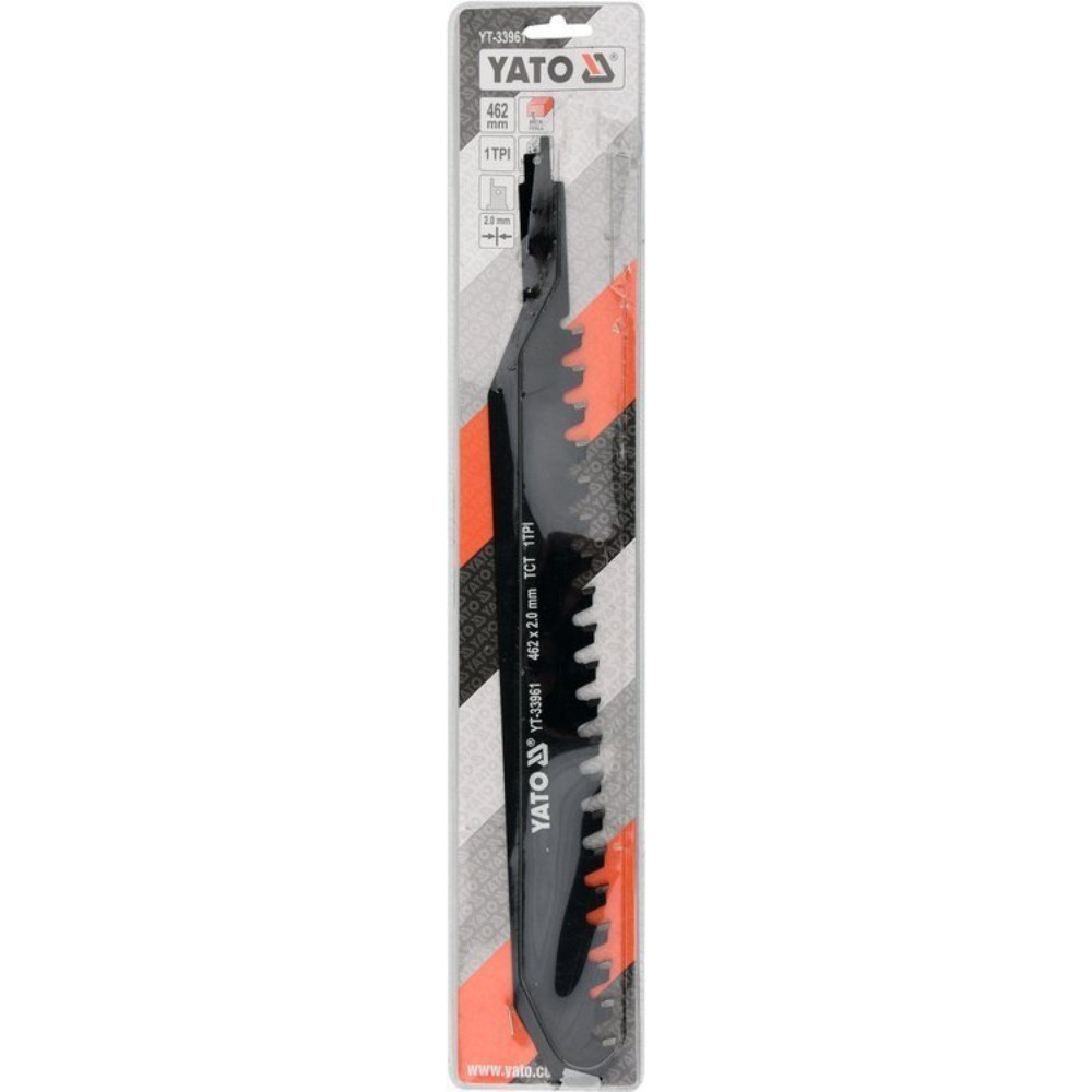 Нож за саблен трион YATO 82280 / 82281, 1 TPI, 462 мм Нож за саблен трион YATO 82280 / 82281, 1 TPI, 462 мм