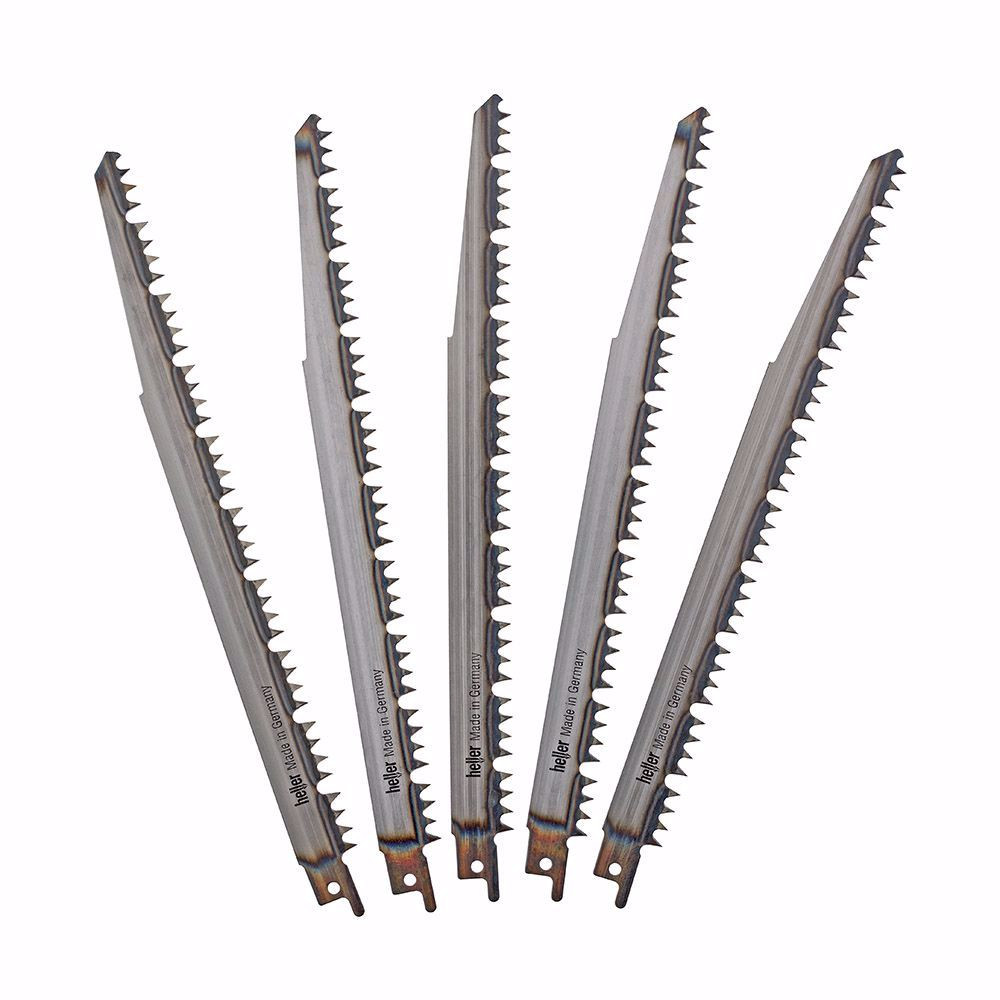 Нож за саблен трион HELLER,дърво,220 mm,5 бр. Нож за саблен трион HELLER,дърво,220 mm,5 бр.