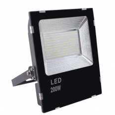 LED Прожектор GTV, IMAX, 200 W, 6400K, IP65, черен