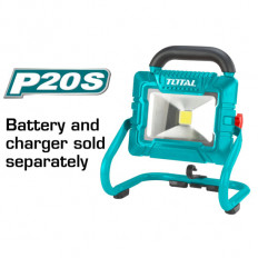 Акумулаторна LED работна лампа TOTAL, 20 V, 20 W TL TWLI2025